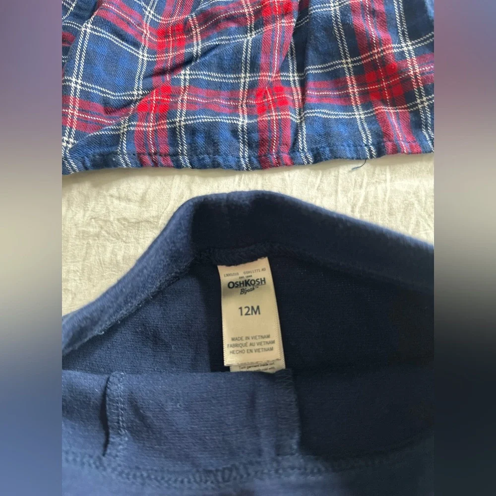 Oshkosh baby set size 12 months